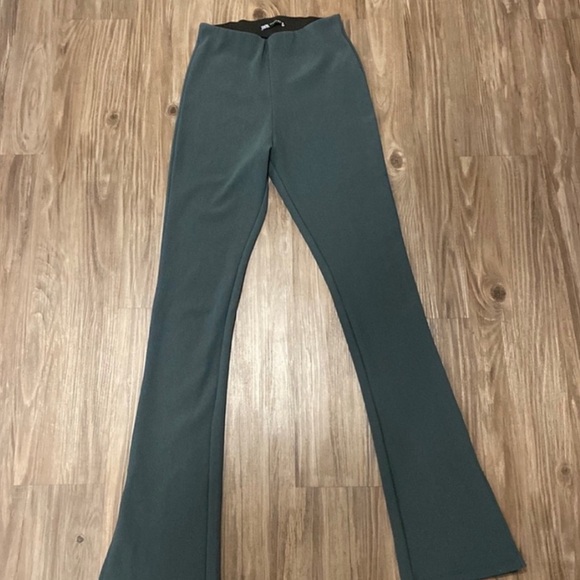 Zara Green High Waist Leggings XS - Picture 13 of 13